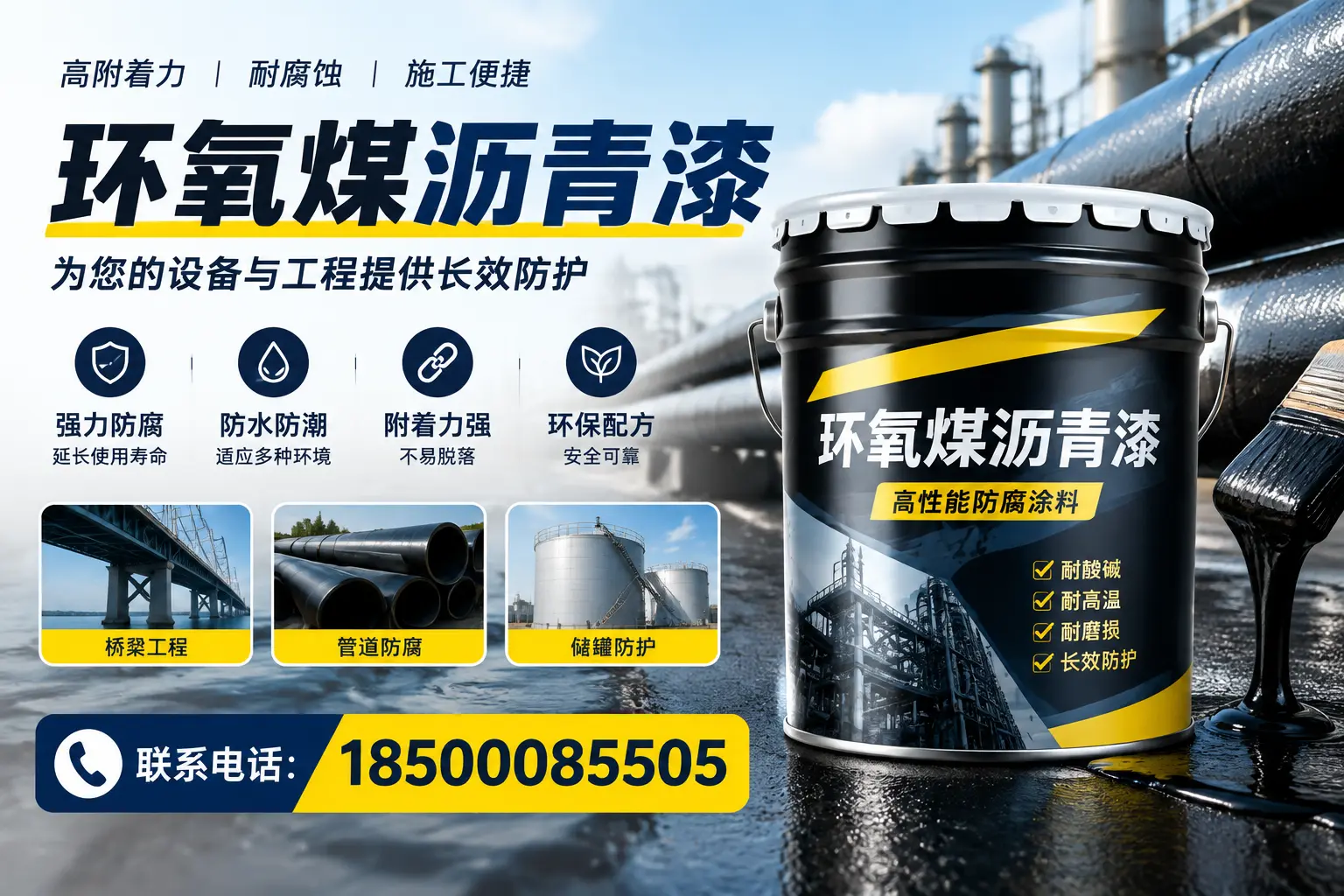 环氧煤沥青漆与其他涂料的对比分析，助力三亚企业决策